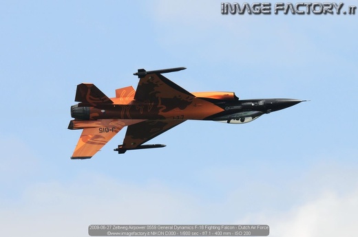 2009-06-27 Zeltweg Airpower 0559 General Dynamics F-16 Fighting Falcon - Dutch Air Force